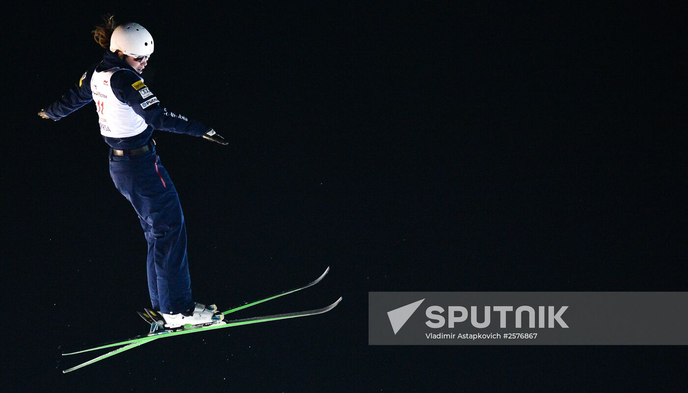 Freestyle Skiing World Cup. Aerials
