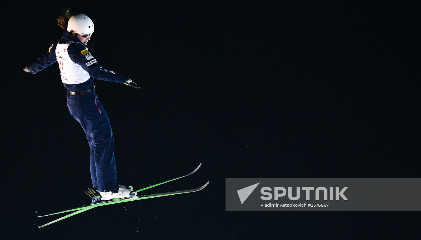 Freestyle Skiing World Cup. Aerials