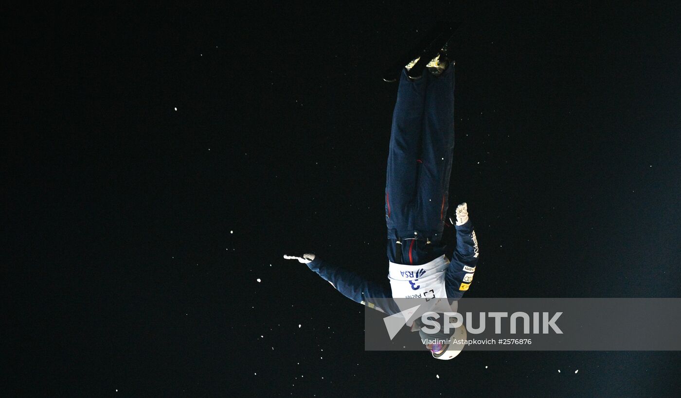 Freestyle Skiing World Cup. Aerials