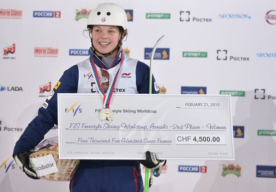 Freestyle Skiing World Cup. Aerials