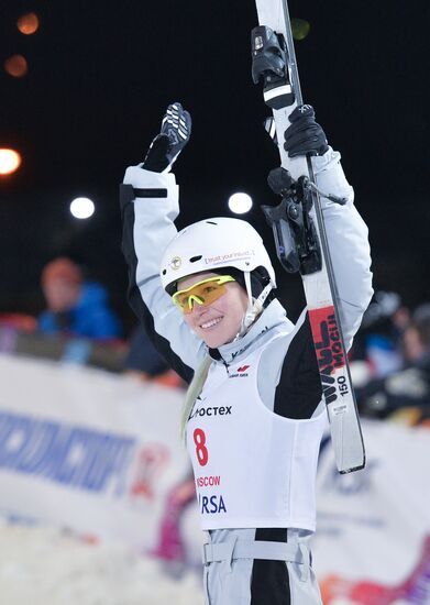 Freestyle Skiing World Cup. Aerials