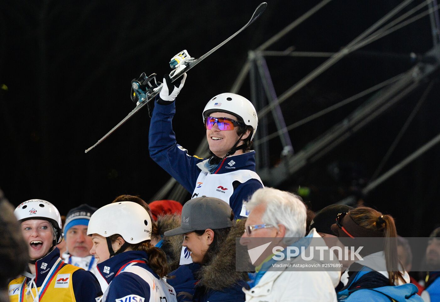 Freestyle Skiing World Cup. Aerials