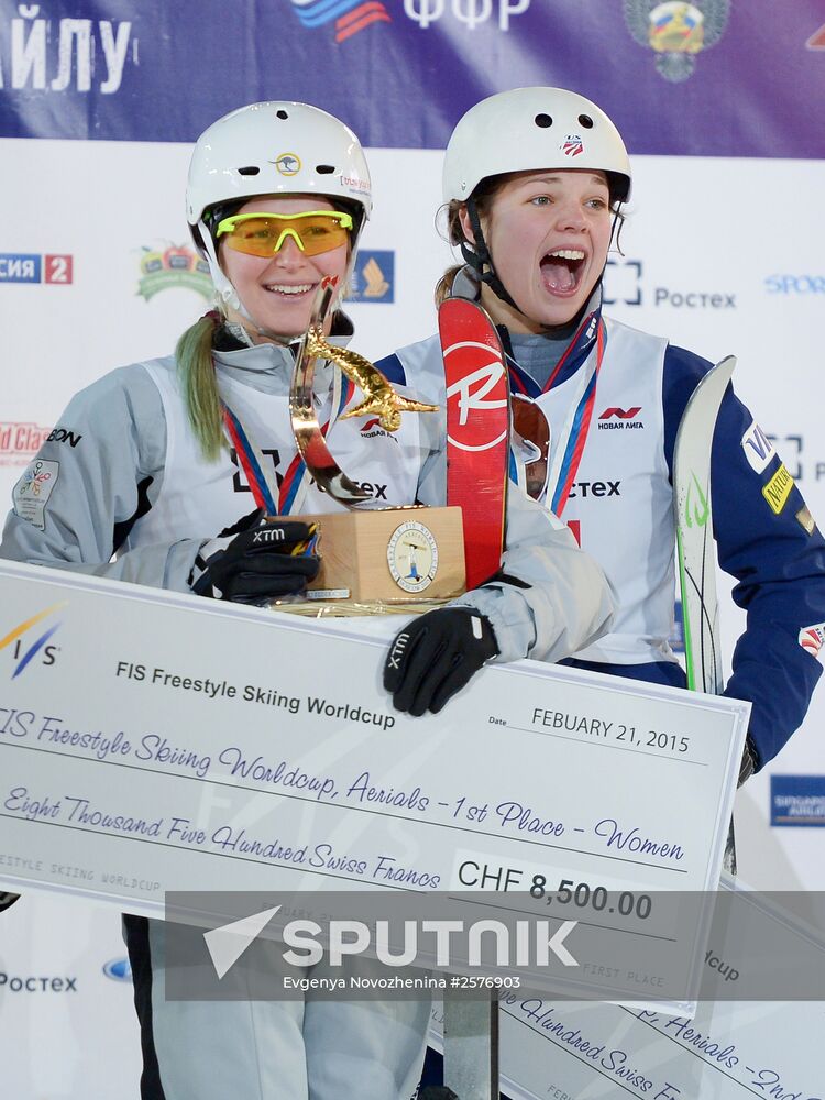 Freestyle Skiing World Cup. Aerials