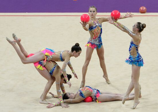 Rhythmic gymnastics. Moscow Grand Prix. Day Three