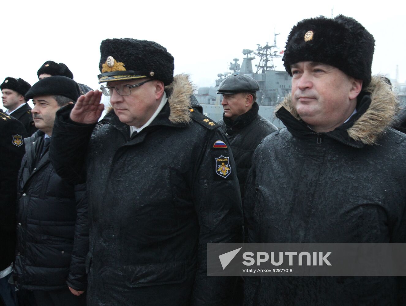 Celebrating Russian Pacific Fleet flagship Varyag's 25 years in service