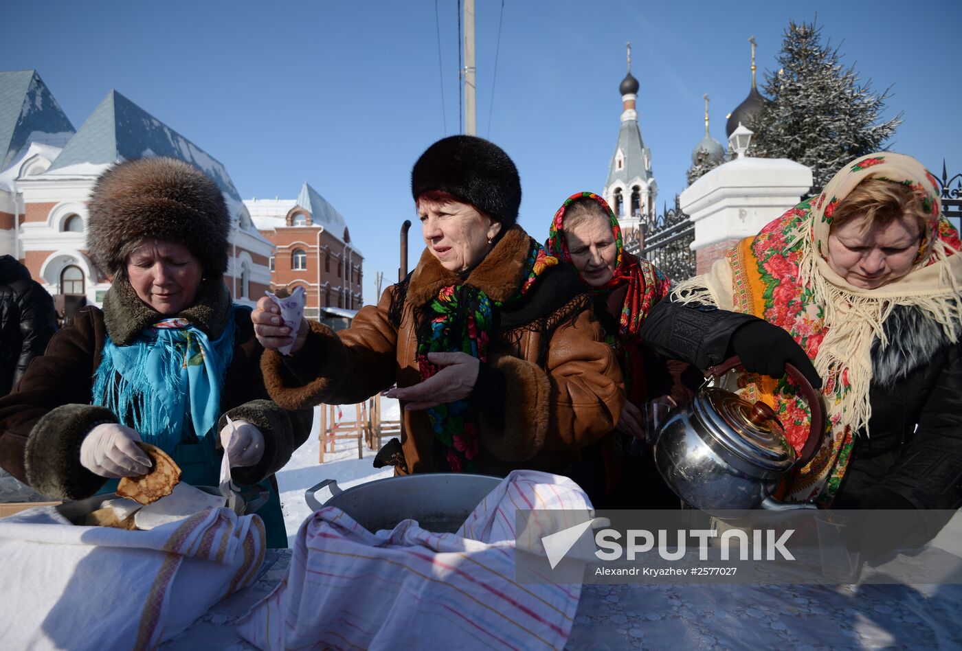 Shrovetide celebrations in Russian regions
