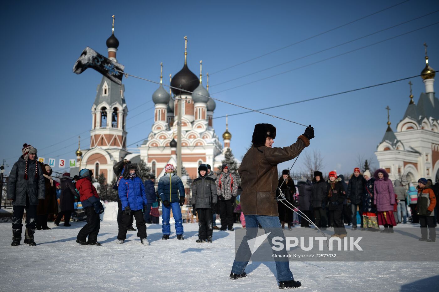 Shrovetide celebrations in Russian regions