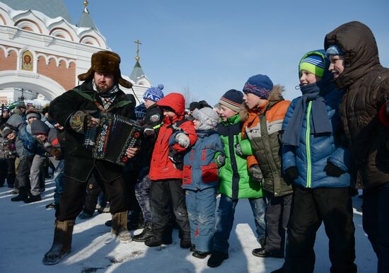 Maslenitsa celebrations in Russian regions