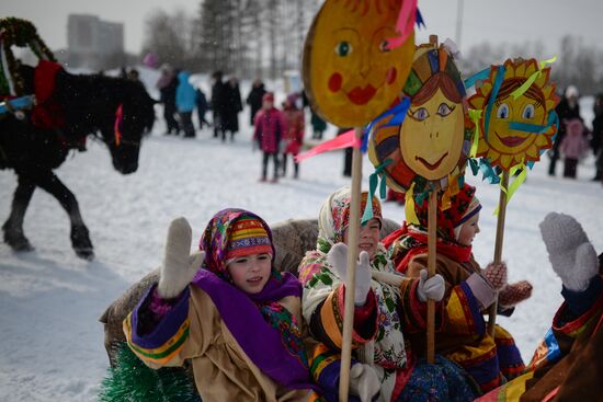 Maslenitsa celebrations in Russian regions