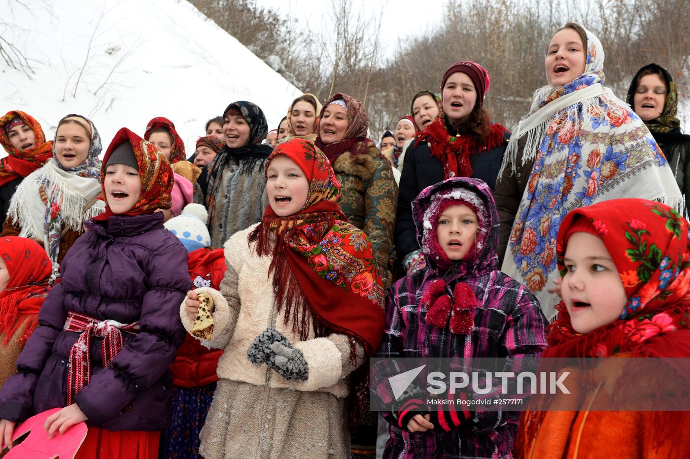 Shrovetide celebrations in Russian regions