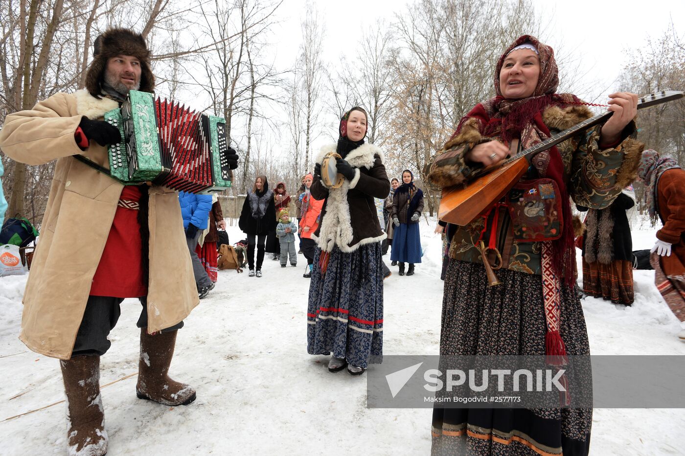 Shrovetide celebrations in Russian regions