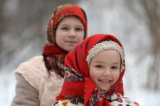 Shrovetide celebrations in Russian regions