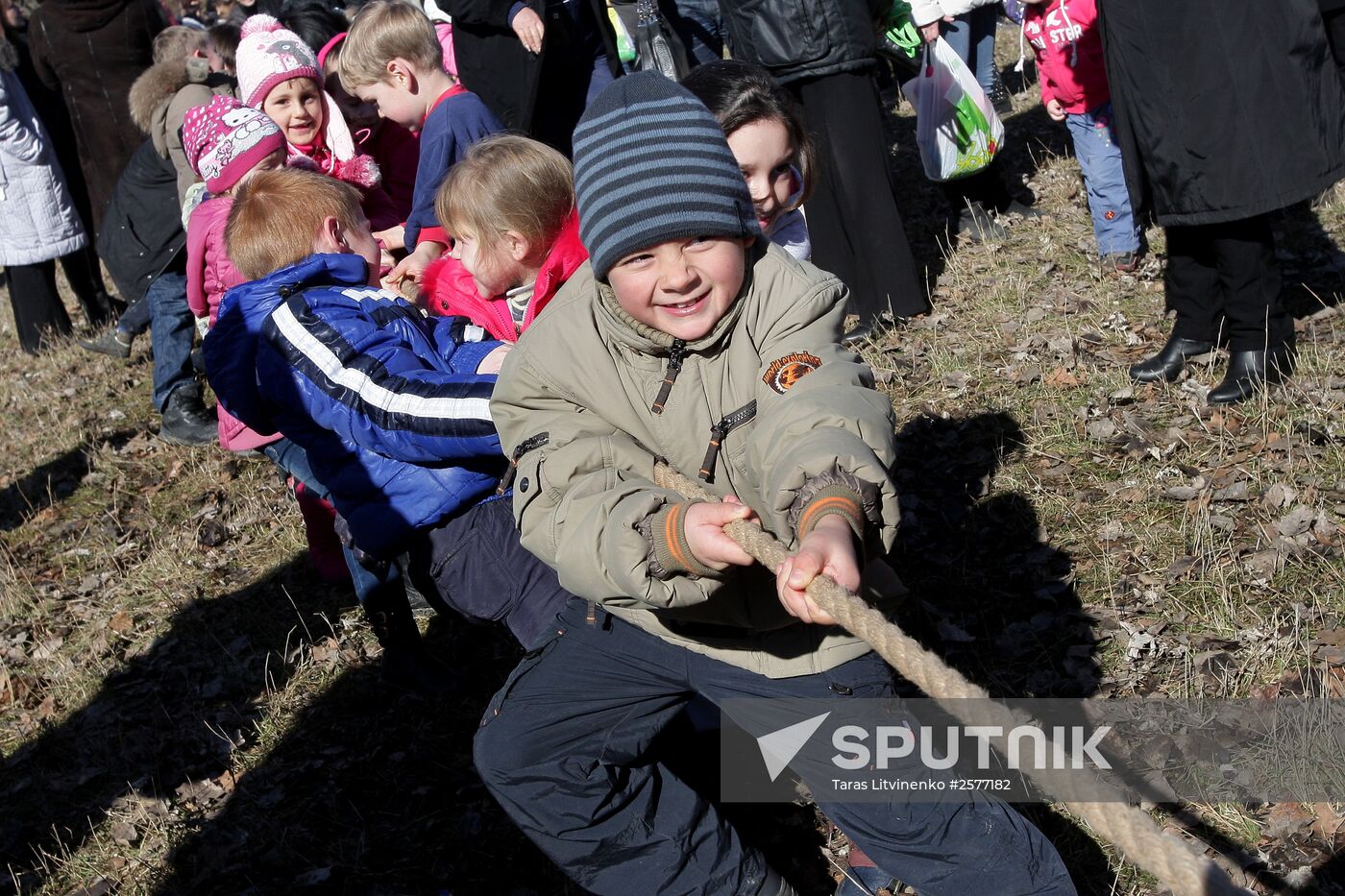 Shrovetide celebrations in Russian regions