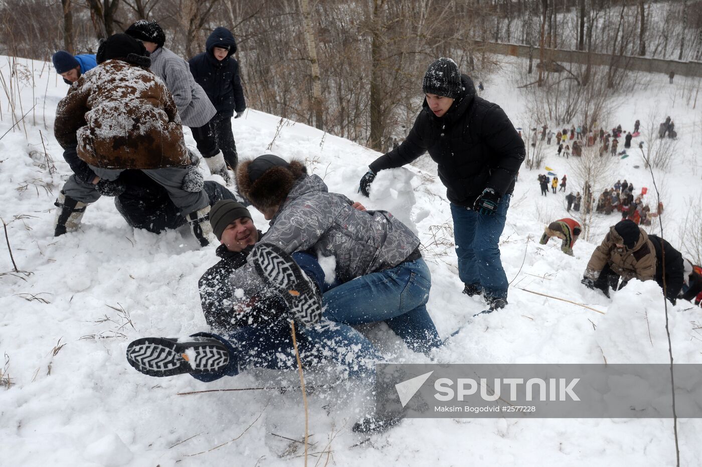 Shrovetide celebrations in Russian regions