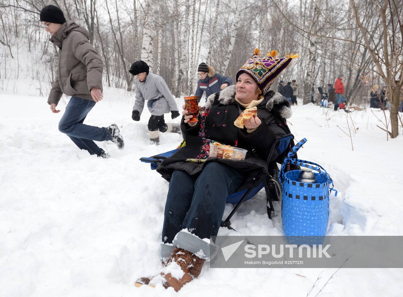 Shrovetide celebrations in Russian regions