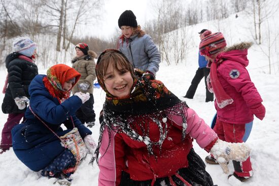 Shrovetide celebrations in Russian regions