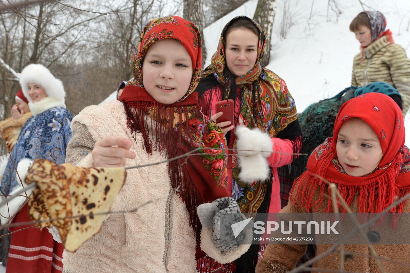 Shrovetide celebrations in Russian regions