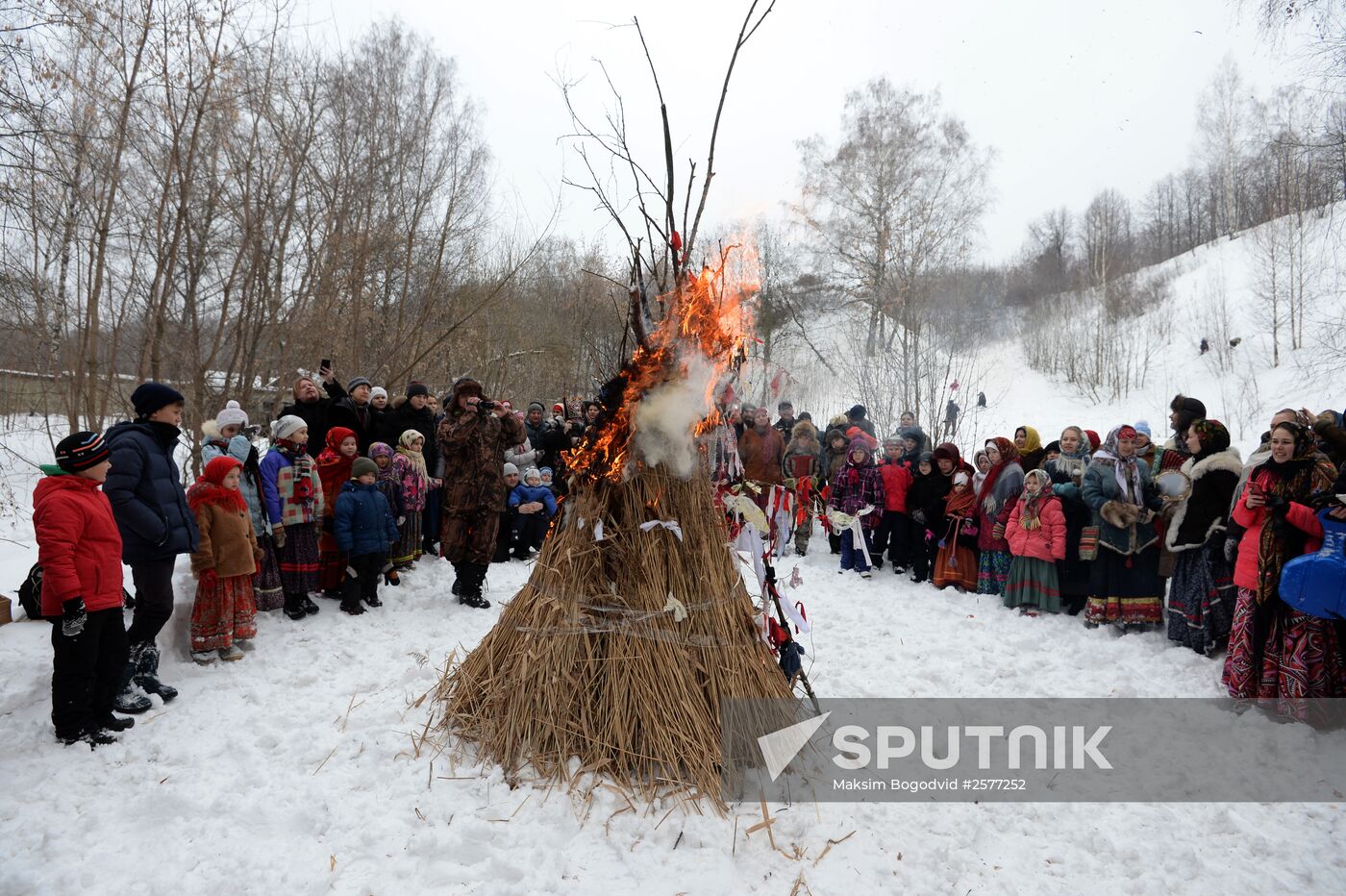 Shrovetide celebrations in Russian regions
