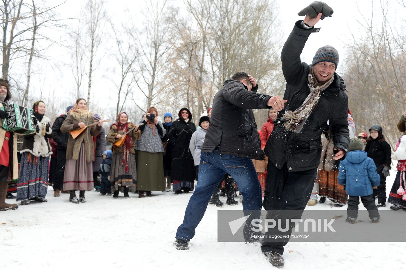 Shrovetide celebrations in Russian regions