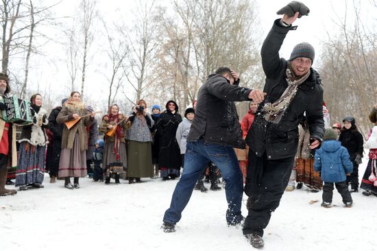 Shrovetide celebrations in Russian regions