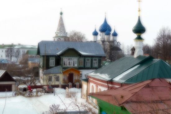Shrovetide celebrations in Suzdal