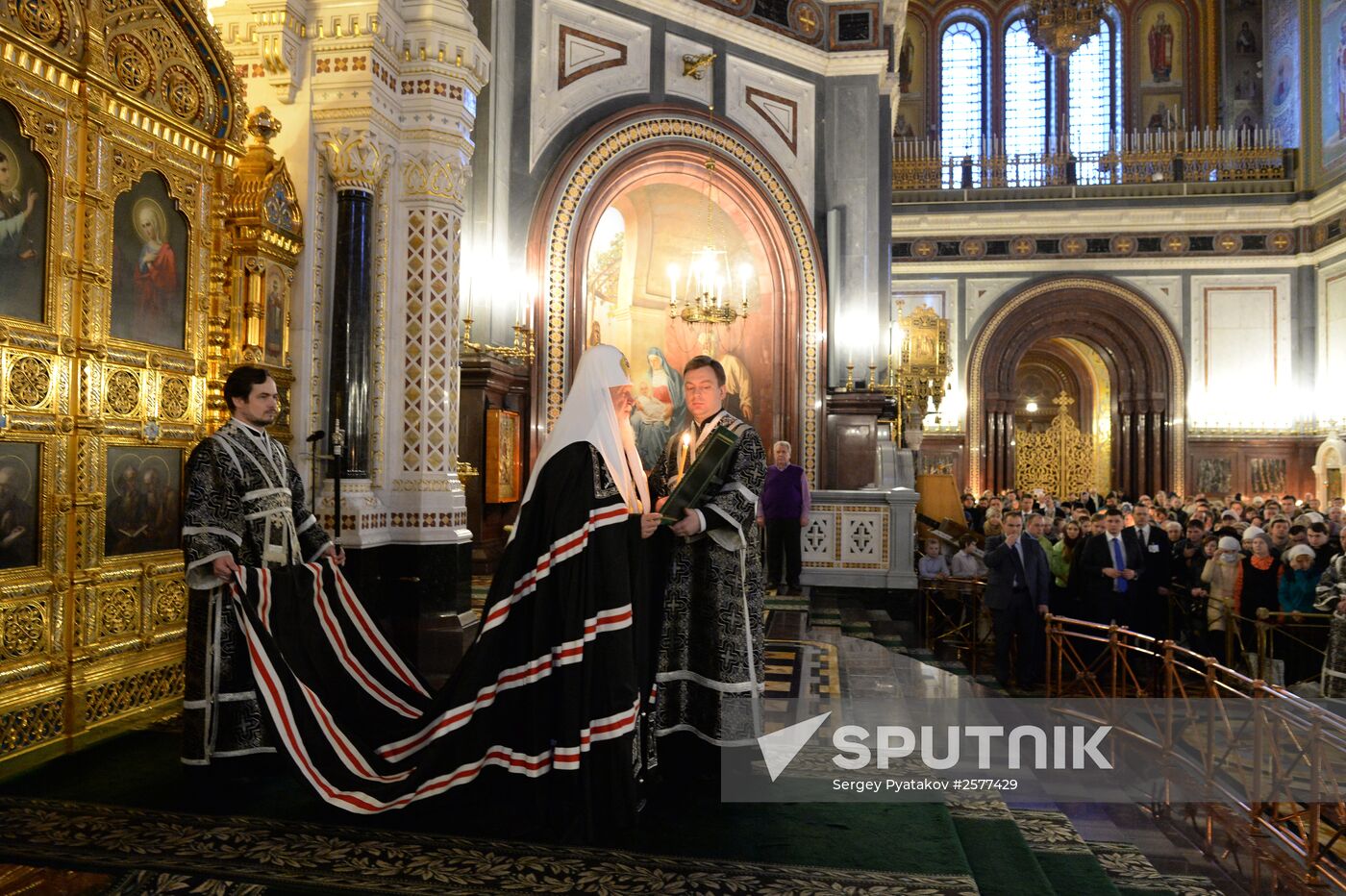 Patriarch Kirill conducts Vespers of Forgiveness at Cathedral of Christ the Savior