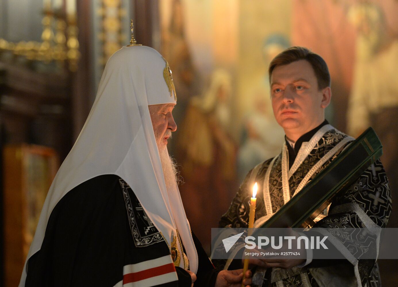 Patriarch Kirill conducts Vespers of Forgiveness at Cathedral of Christ the Savior