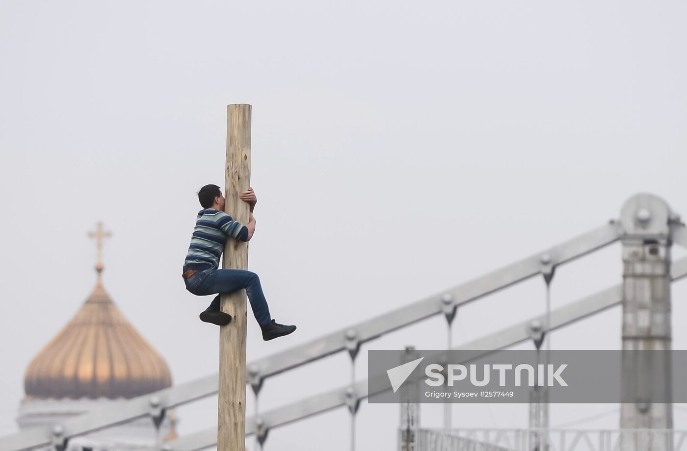 Shrovetide celebrations in Moscow