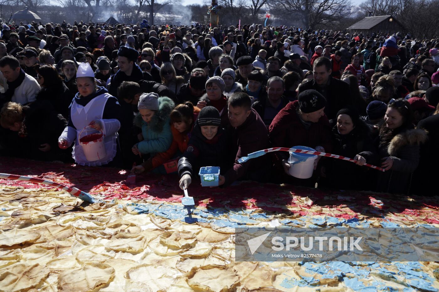 Shrovetide celebrations in Russian regions