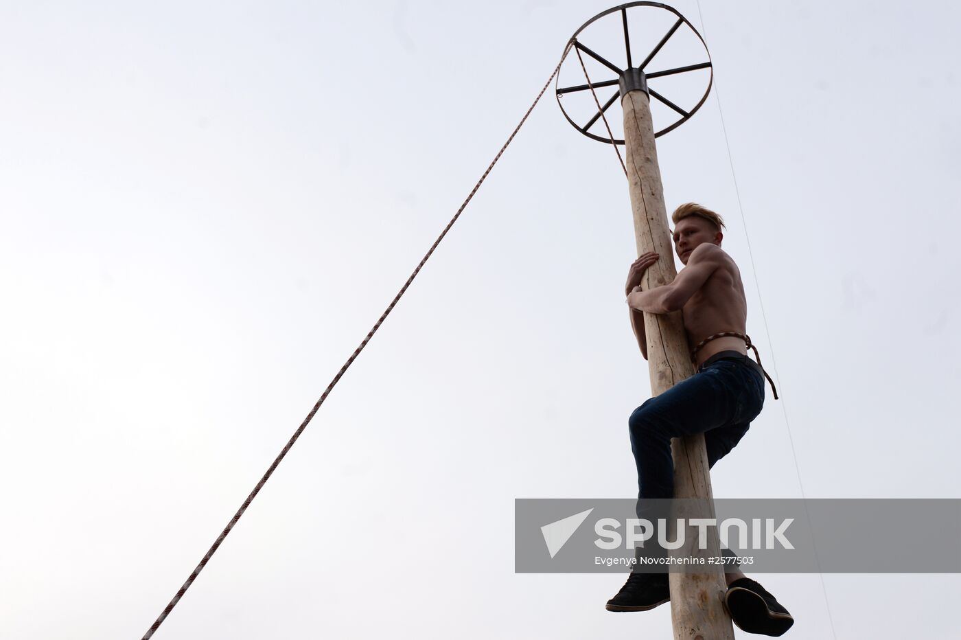 Shrovetide celebrations in Moscow