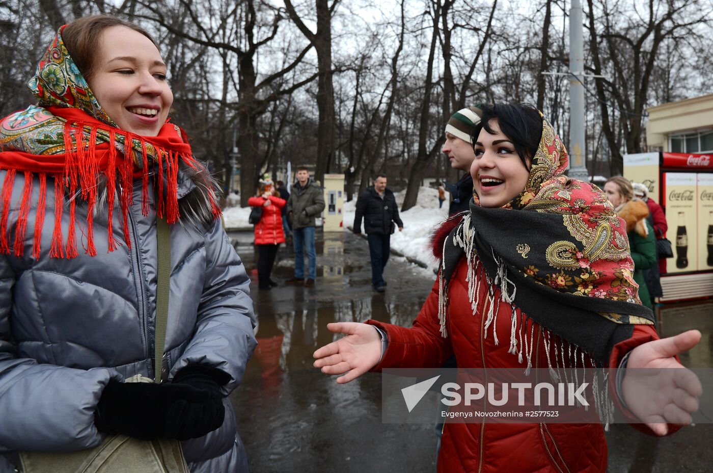 Shrovetide celebrations in Moscow