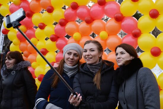 Shrovetide celebrations in Moscow