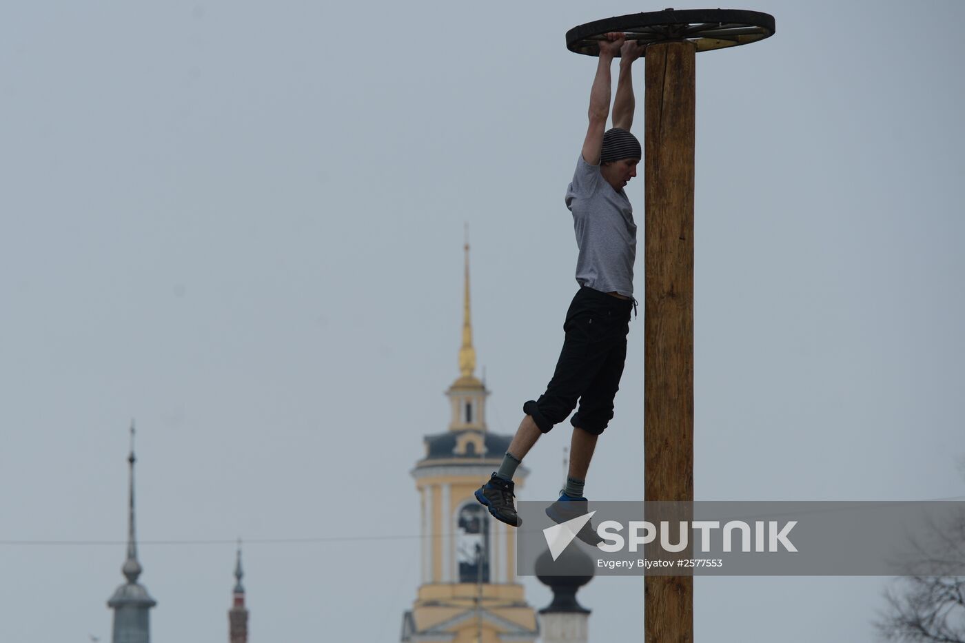 Shrovetide celebrations in Suzdal