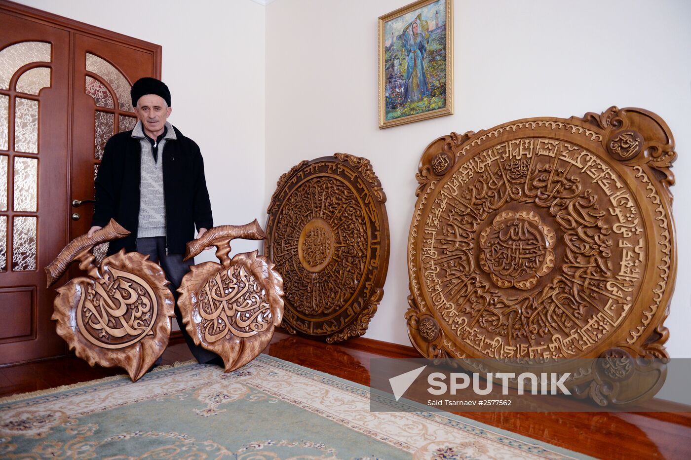 Crafts artists in Chechen Republic