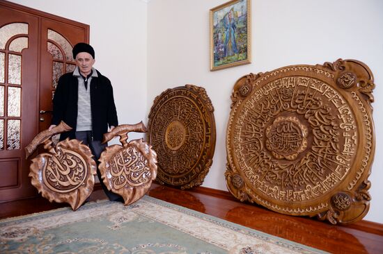 Crafts artists in Chechen Republic