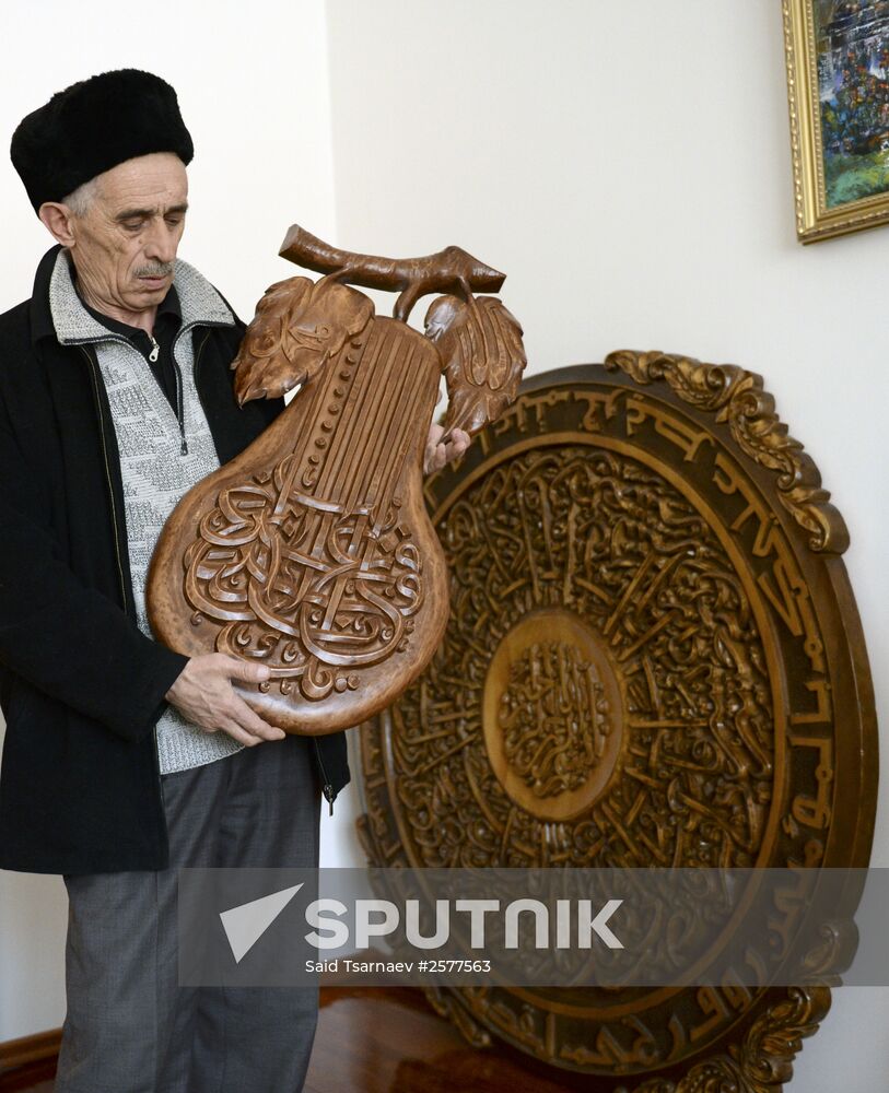 Crafts artists in Chechen Republic