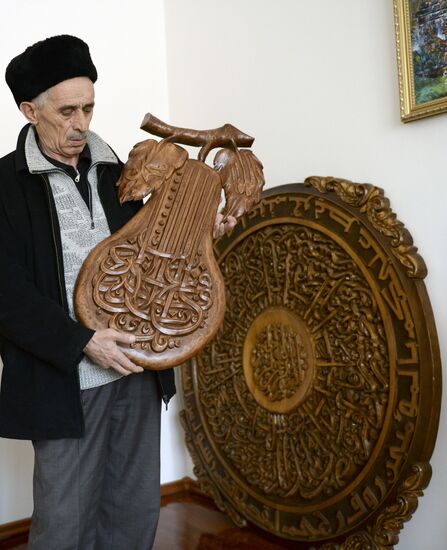 Crafts artists in Chechen Republic