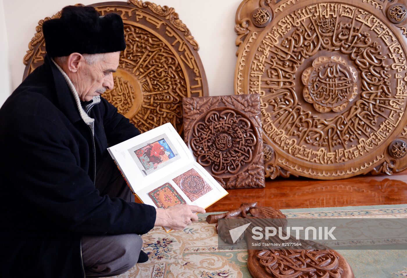 Crafts artists in Chechen Republic