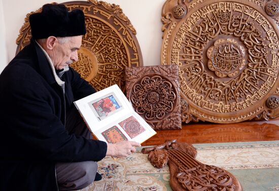 Crafts artists in Chechen Republic