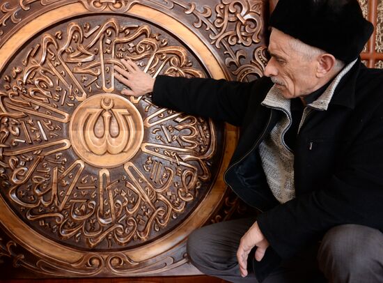 Crafts artists in Chechen Republic