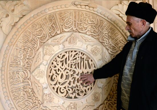 Crafts artists in Chechen Republic