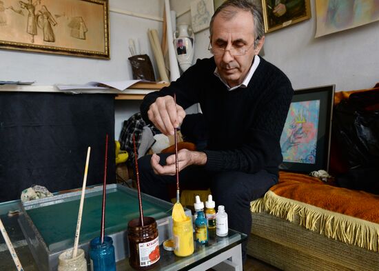 Crafts artists in Chechen Republic
