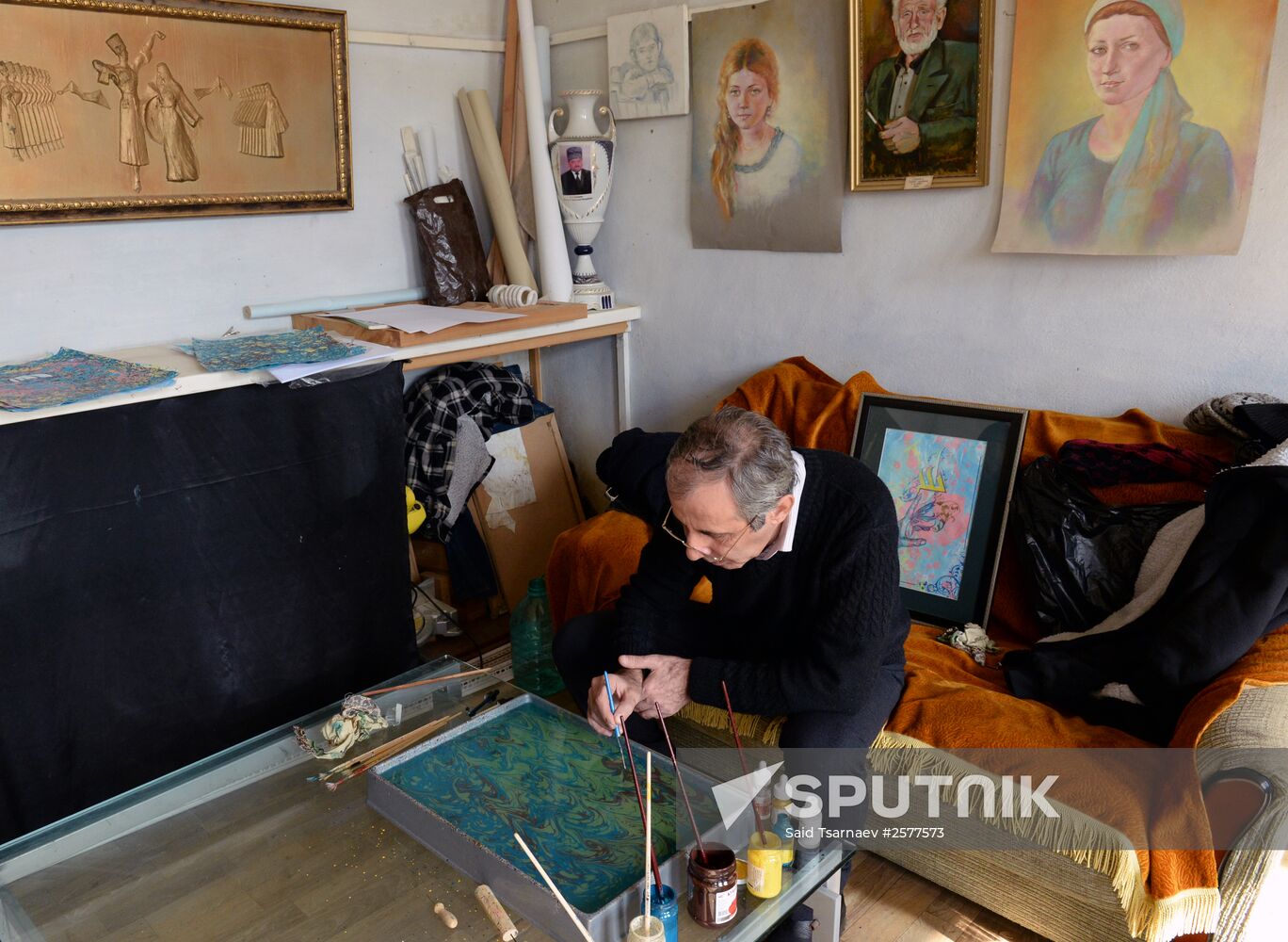 Crafts artists in Chechen Republic