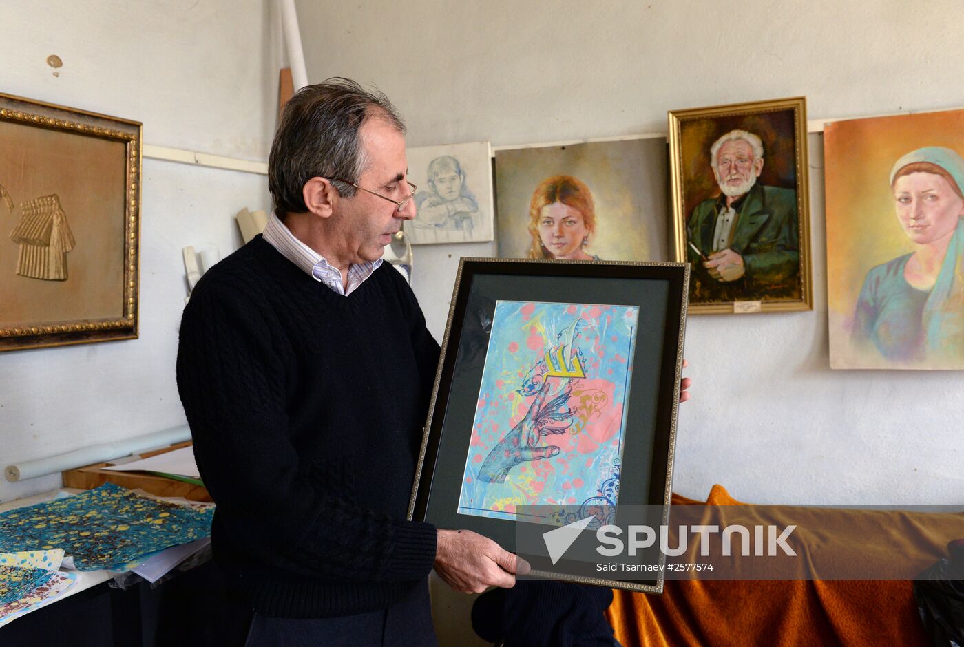 Crafts artists in Chechen Republic