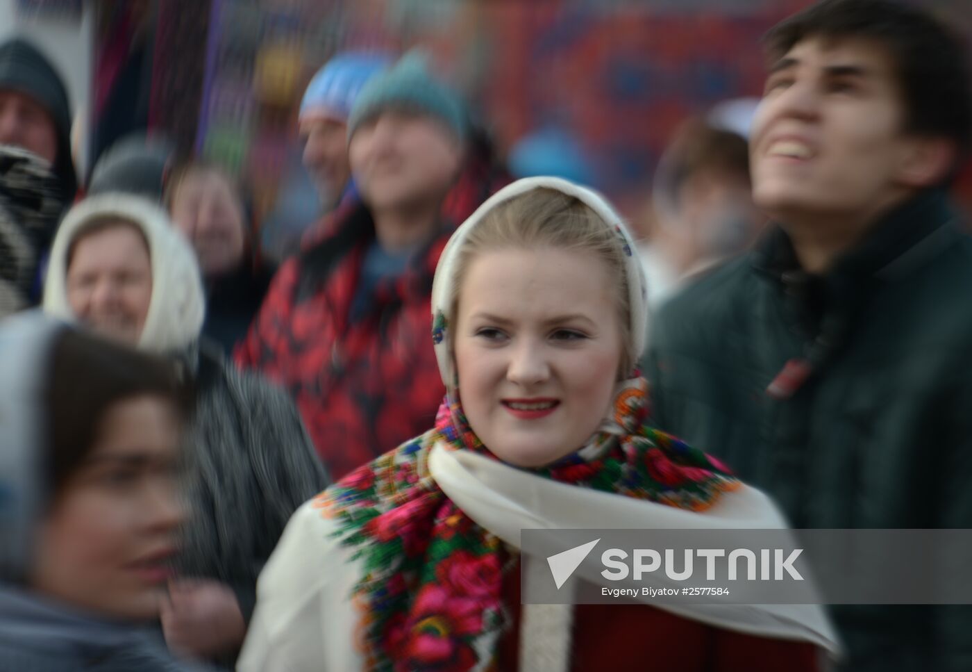Shrovetide celebrations in Suzdal
