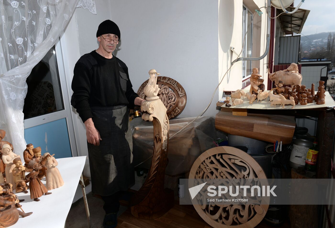 Crafts artists in Chechen Republic