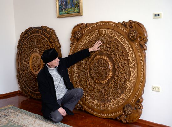 Crafts artists in Chechen Republic