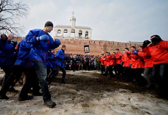 Shrovetide celebrations in Russian regions