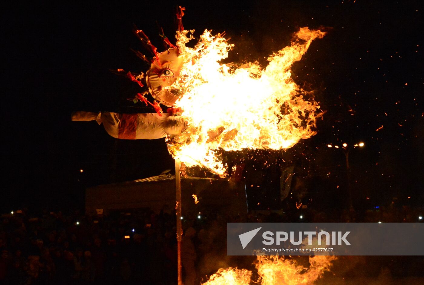 Shrovetide celebrations in Moscow