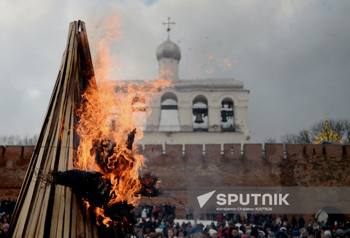 Shrovetide celebrations in Russian regions